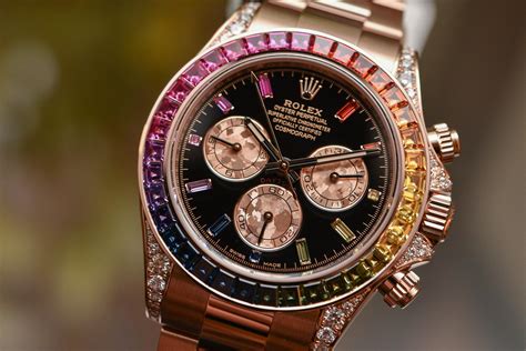 rolex rainbow daytona price